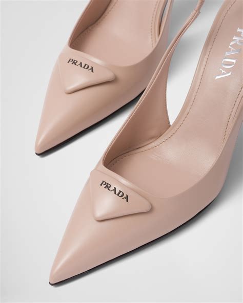 prada heels orange|prada slingback shoes pink.